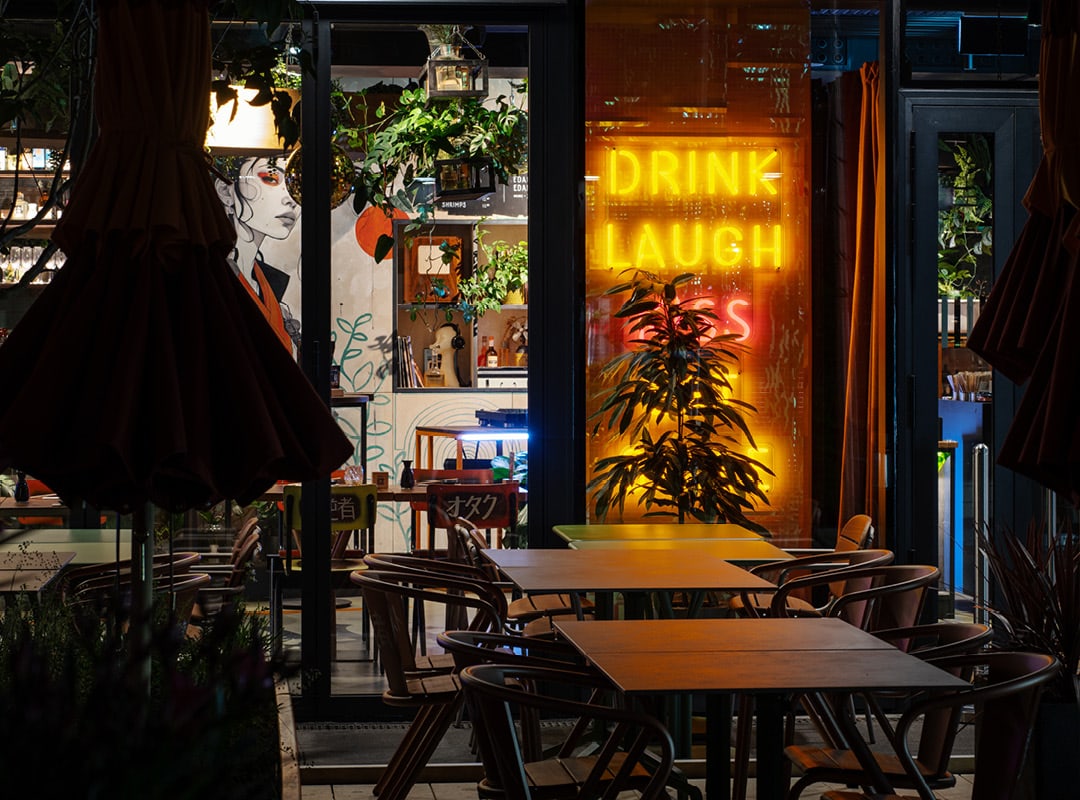 Urban Sushi unter freiem Himmel
